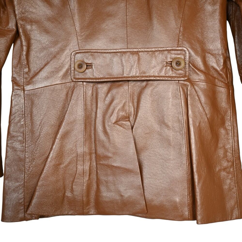 Terry Lewis Classic Luxuries Womens Genuine Leather Blazer with Matching Sweater - Picture 6 of 12